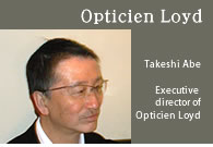 ロイド専務　阿部猛氏